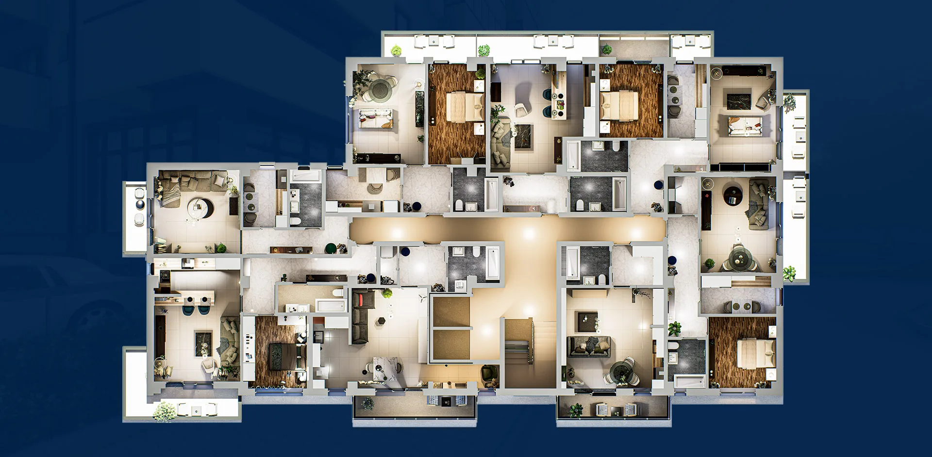 Plan de etaj Mitropolit Residence